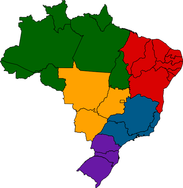 regionalização do Brasil - IBGE