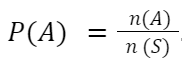 probabilidade fórmula