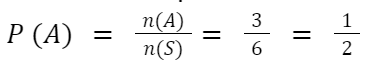fórmula probabilidade